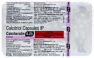 Calciterolin 0.25 Capsule 10