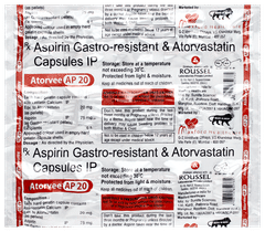 Atorvee Ap 20 Capsule 15 Atorvee Ap 20 Capsule 15