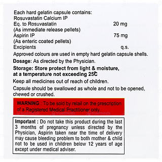 Rozutin Ap 20/75 Capsule 10