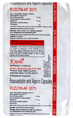 Rozutin Ap 20/75 Capsule 10