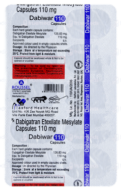 Dabiwar 110 Capsule 10 Dabiwar 110 Capsule 10