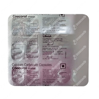 Coecoral 225 MG Capsule 15