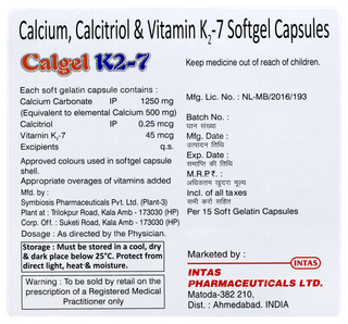 Calgel K2 7 Capsule 15