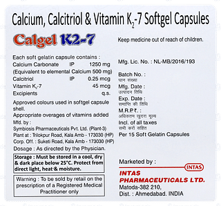 Calgel K2 7 Capsule 15