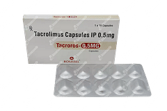 Tacroros 0.5 MG Capsule 10