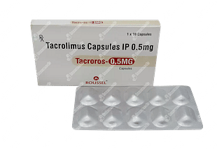 Tacroros 0.5 MG Capsule 10