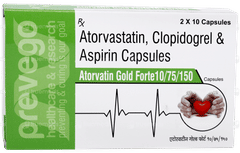 Atorvatin Gold Forte 10/75/150 Capsule 10 Atorvatin Gold Forte 10/75/150 Capsule 10