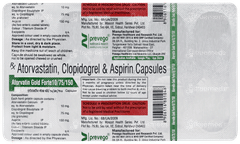 Atorvatin Gold Forte 10/75/150 Capsule 10 Atorvatin Gold Forte 10/75/150 Capsule 10