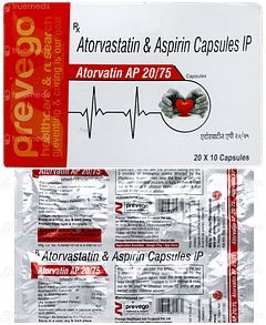 Atorvatin Ap 20/75 Capsule 10