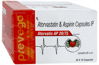 Atorvatin Ap 20/75 Capsule 10