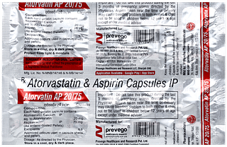 Atorvatin Ap 20/75 Capsule 10