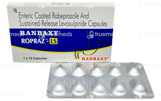 Ropraz Ls 20/75 MG Capsule Sr 10