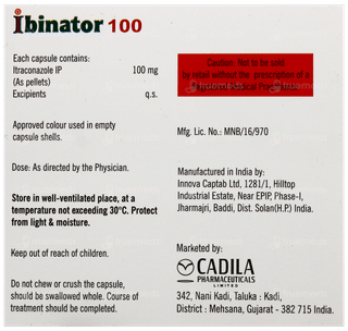 Ibinator 100 Capsule 15