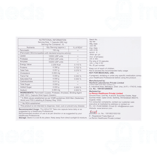 Pancrehenz 10000 Capsule 10