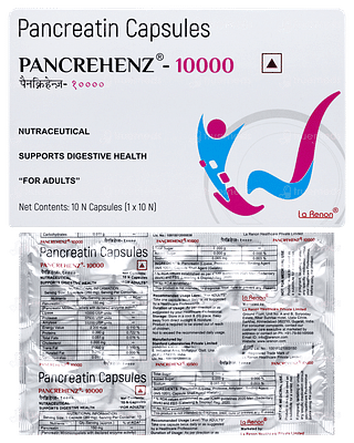 Pancrehenz 10000 Capsule 10