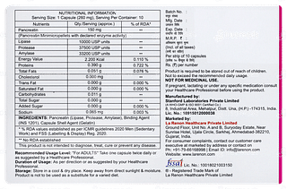 Pancrehenz 10000 Capsule 10