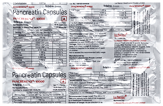 Pancrehenz 10000 Capsule 10