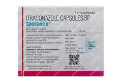 Sporanox Capsule 10 Sporanox Capsule 10