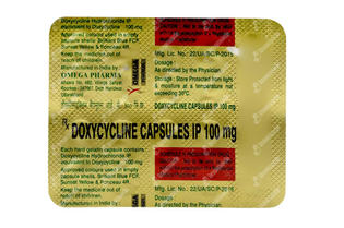 Doxycycline 100 MG Capsule 10