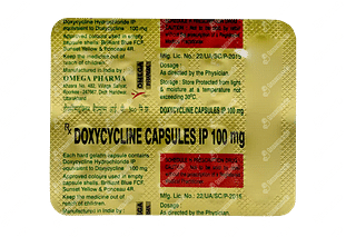 Doxycycline 100 MG Capsule 10