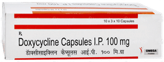 Doxycycline 100mg Capsule 10