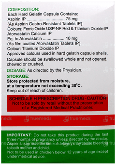 Zivast Asp 10 Capsule 15 Zivast Asp 10 Capsule 15