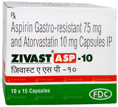 Zivast Asp 10 Capsule 15 Zivast Asp 10 Capsule 15