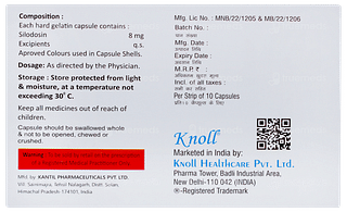 Silodonol 8 Capsule 10