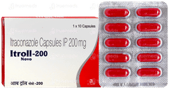 Itroll Novo 200 Capsule 10 Itroll Novo 200 Capsule 10