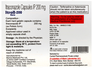Itroll Novo 200 Capsule 10