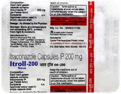 Itroll Novo 200 Capsule 10
