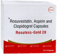 Rosuless Gold 20 Capsule  15 Rosuless Gold 20 Capsule  15