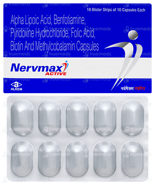 Nervmax Active Capsule 10