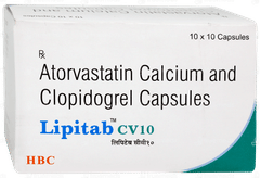 Lipitab Cv 10 Capsule 10 Lipitab Cv 10 Capsule 10