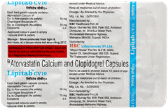 Lipitab Cv 10 Capsule 10 Lipitab Cv 10 Capsule 10