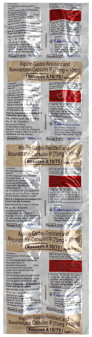 Rosuzen A 10/75 Capsule 10