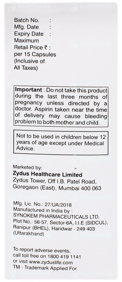 Atorva Gold 20 Capsule 15 Atorva Gold 20 Capsule 15