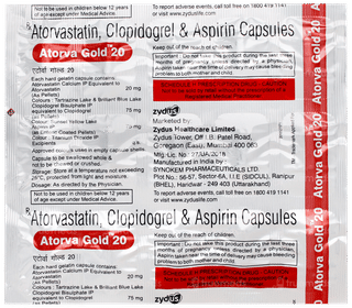 Atorva Gold 20 Capsule 15