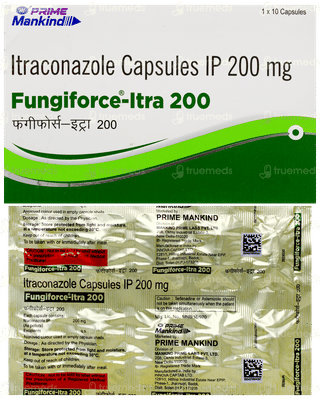 Fungiforce Itra 200 Capsule 10