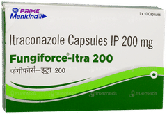 Fungiforce Itra 200 Capsule 10