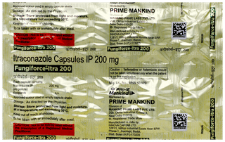 Fungiforce Itra 200 Capsule 10