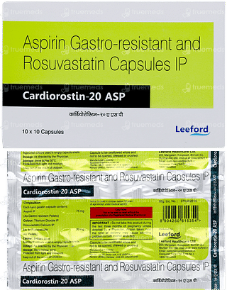 Cardiorostin 20 Asp Capsule 10