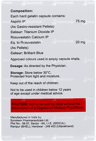 Cardiorostin 20 Asp Capsule 10