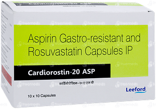 Cardiorostin 20 Asp Capsule 10