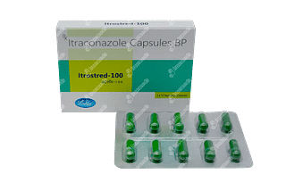 Itrostred 100 MG Capsule 10