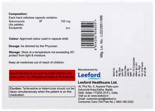 Itrostred 100 Capsule 10