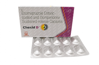 Chexid D 30/40 MG Capsule Sr 10