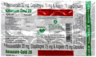 Rosusure Gold 20 Capsule 10