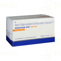 Rozucor Asp 20/150 Capsule 10
