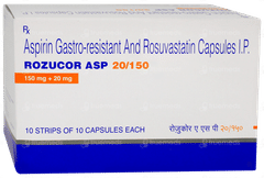 Rozucor Asp 20/150 Capsule 10